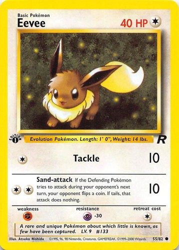 Eevee 1st edition - 1st, common